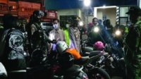 Bubarkan Balap Liar, Tim Gabungan Amankan Puluhan Motor