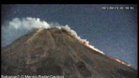 Merapi 4 Kali Luncurkan Awan Panas ke Tenggara dan Barat Daya Pagi Tadi