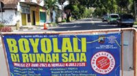 Jalan Protokol Boyolali Ditutup, Langgar Aturan PPKM Terancam Didenda