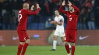 Turki Gasak 10 Pemain Gibraltar 6-0, Norwegia Ditahan Latvia Tanpa Gol