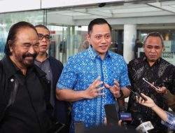 AHY Bertemu Surya Paloh, Ungkap Momentum Koalisi dan Deklarasi Capres Cawapres