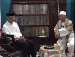 Silaturahmi dengan Puang Makka, Ganjar Pranowo Mengaku Dapat Sambutan Luar Biasa