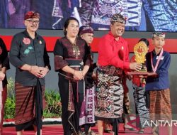 Rangkaian HUT Kota Bangli Ke-819 ditutup dengan drama gong legend