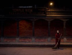 Menengok suasana pagi di Alun-Alun Durbar Bhaktapur di Nepal