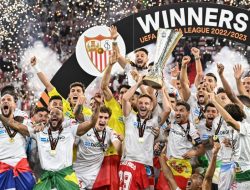 Menang adu penalti lawan AS Roma, Sevilla juara Liga Europa 2022/23