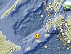 Gempa magnitudo 5,1 guncang timur laut Tarakan Kaltara