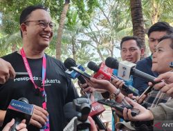 Anies Baswedan dan keluarga nonton Formula E