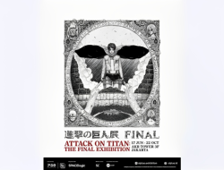 Pameran “Attack on Titan: The Final Exhibition” hadir mulai 17 Juni